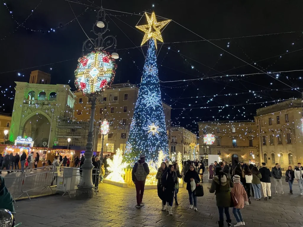 Piazza Sant'Oronzo Christmas Lecce - Italy Unseen