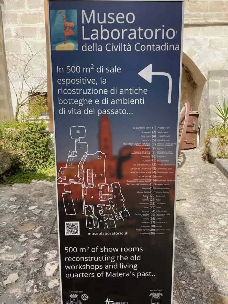museo laboratorio della civilta contadina matera italy