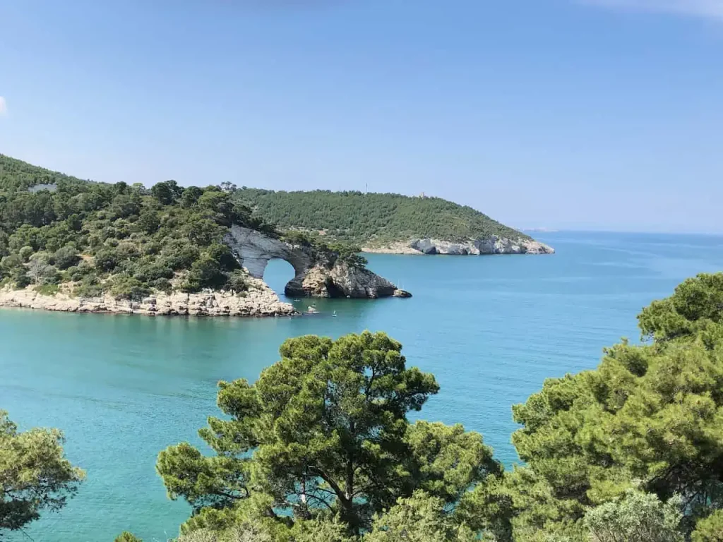 gargano national park coast view vieste foggia puglia 5