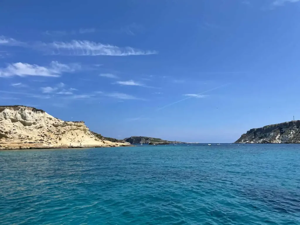 peschici to and from isole tremiti view from boat gargano puglia 3
