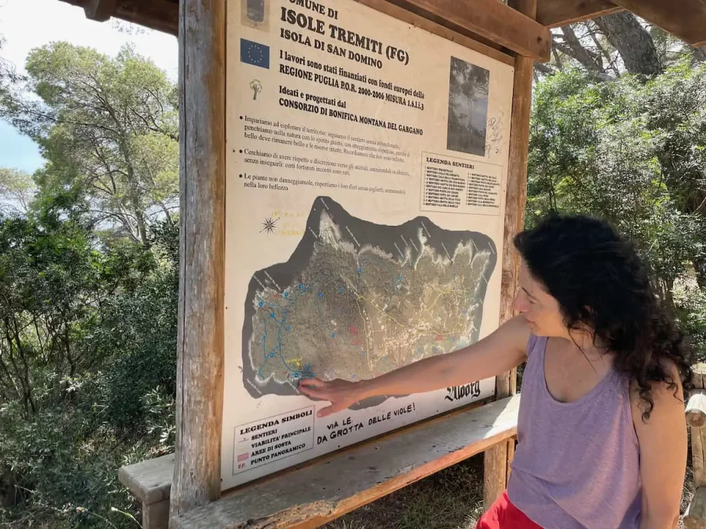 san domino island trail isole tremiti gargano puglia 3
